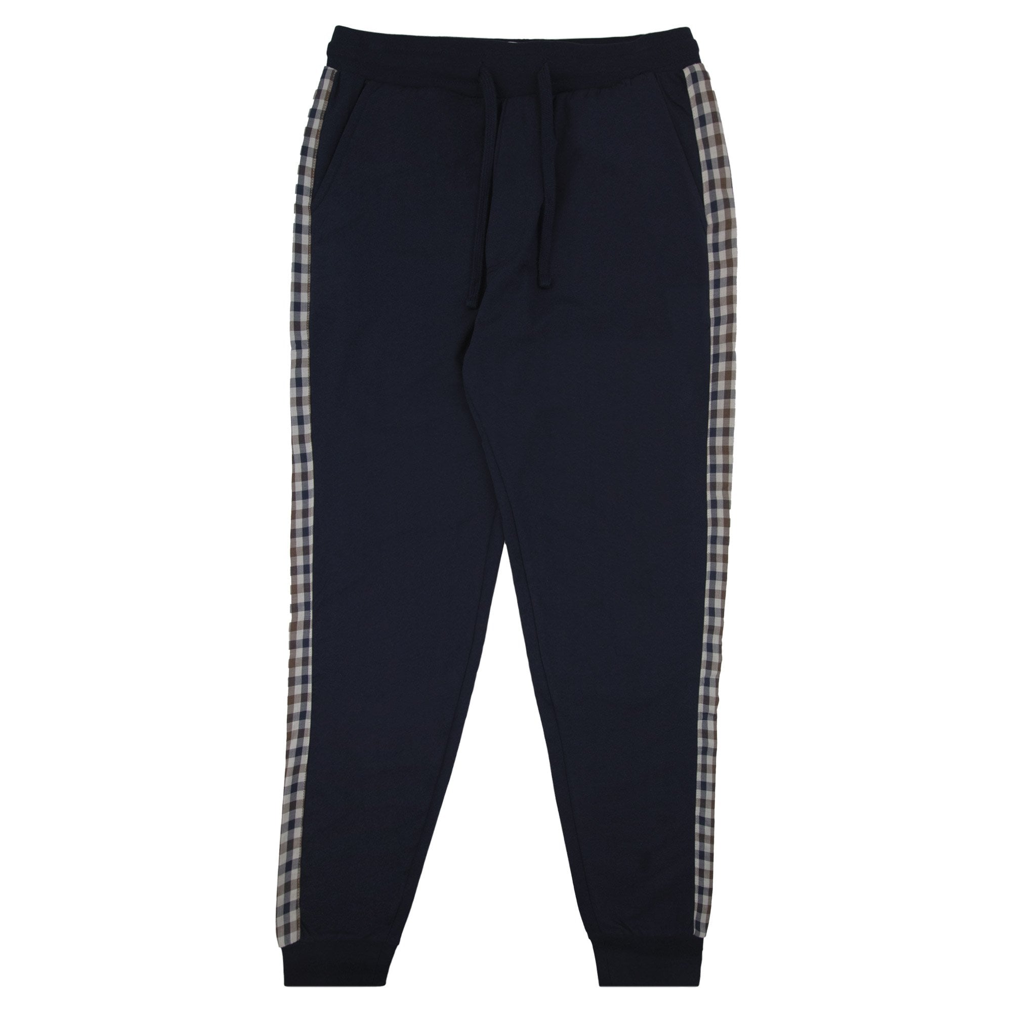 Aquascutum Club Check Track Pants Navy 11