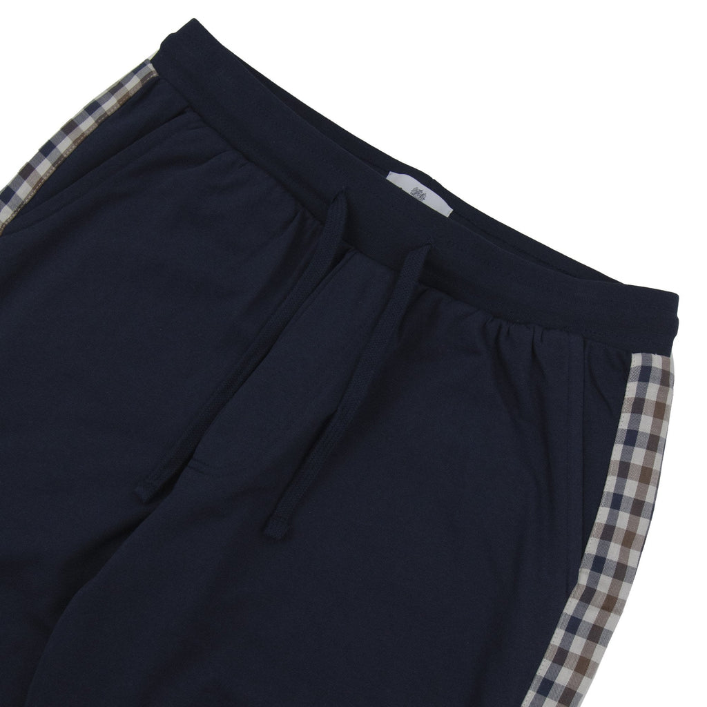 Aquascutum Club Check Track Pants Navy 11