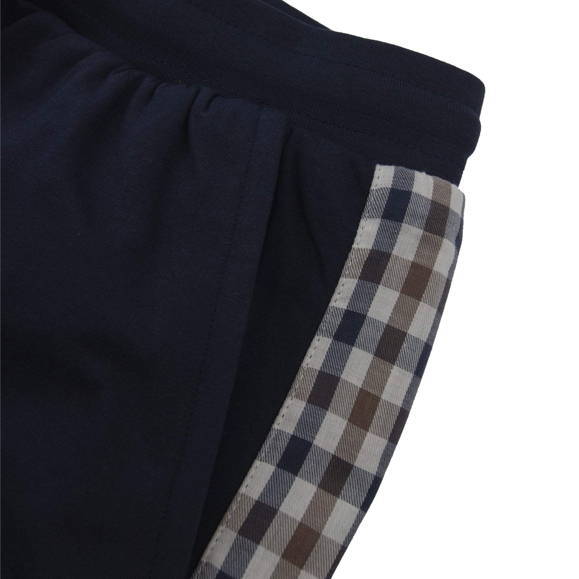 Aquascutum Club Check Track Pants Navy 11