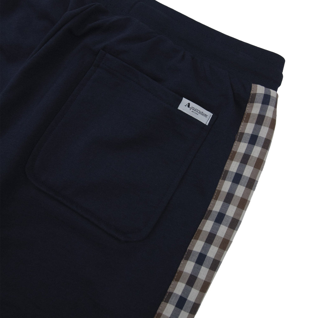 Aquascutum Club Check Track Pants Navy 11
