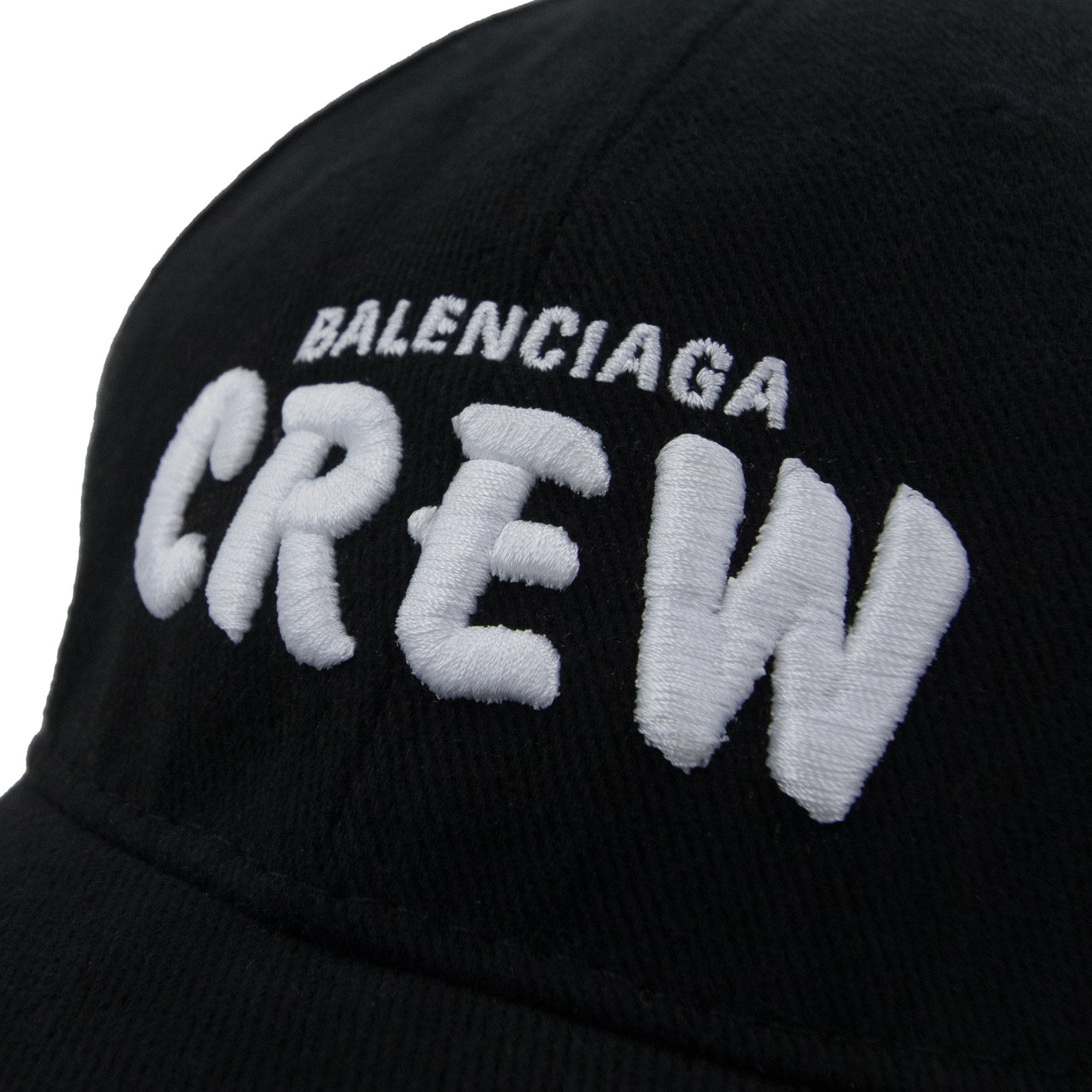 Balenciaga Balenciaga Crew Cotton Cap Black | ONU – Onu