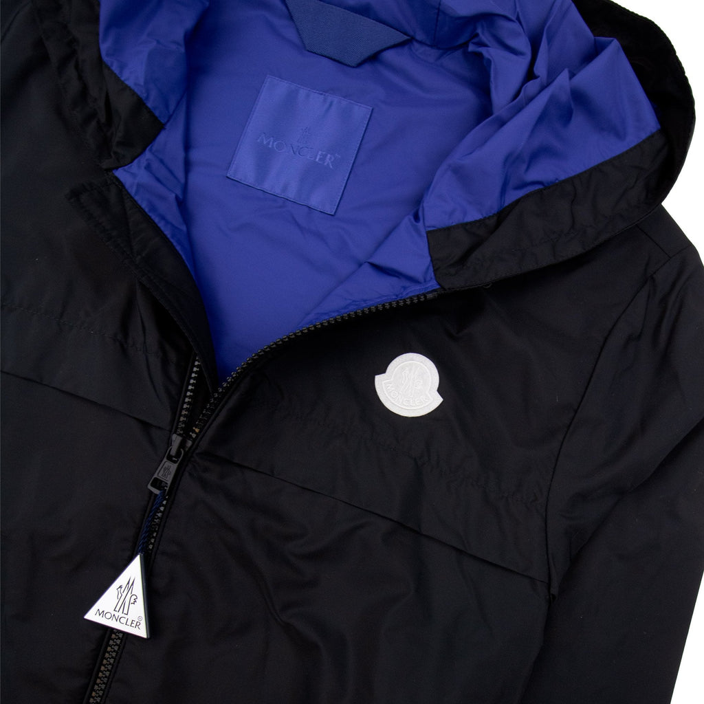 Moncler Rifeo Patch Logo Jacket Black 999