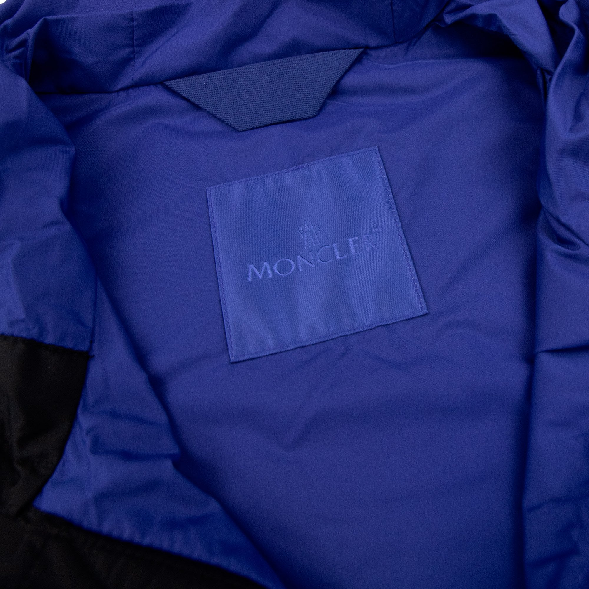 Moncler Rifeo Patch Logo Jacket Black 999