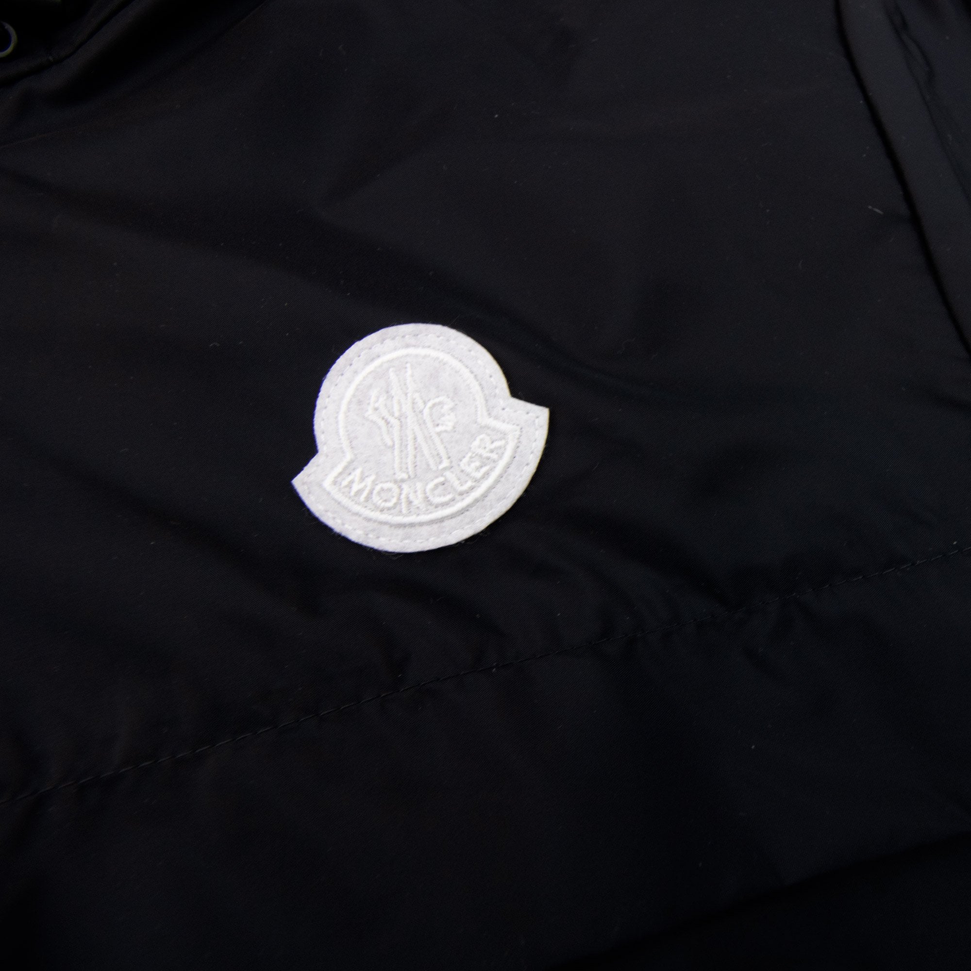 Moncler Rifeo Patch Logo Jacket Black 999