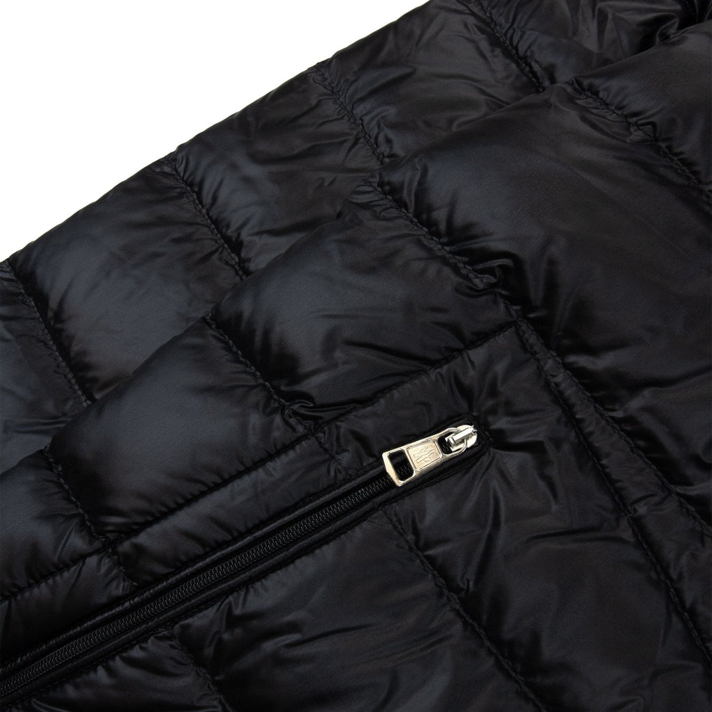 Moncler Acorus Packable Short Down Jacket Black 999
