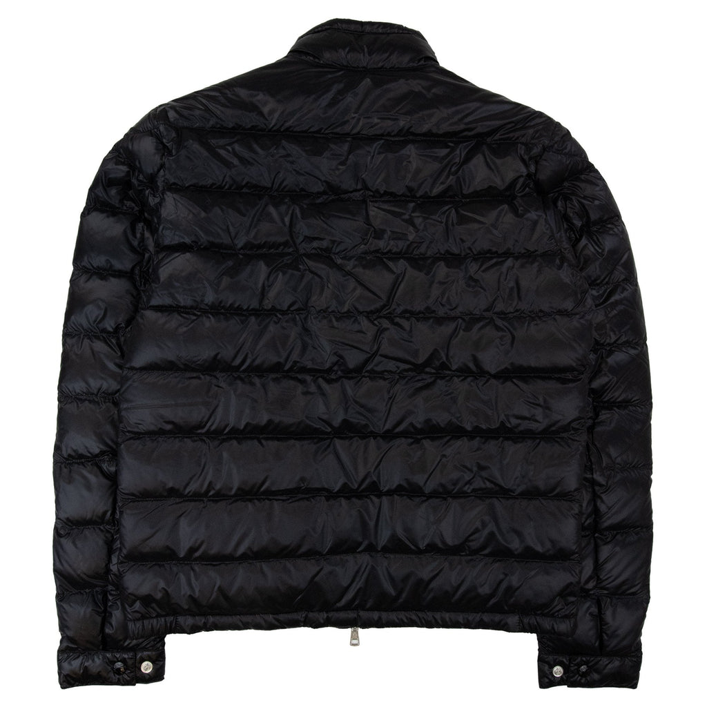 Moncler Acorus Packable Short Down Jacket Black 999