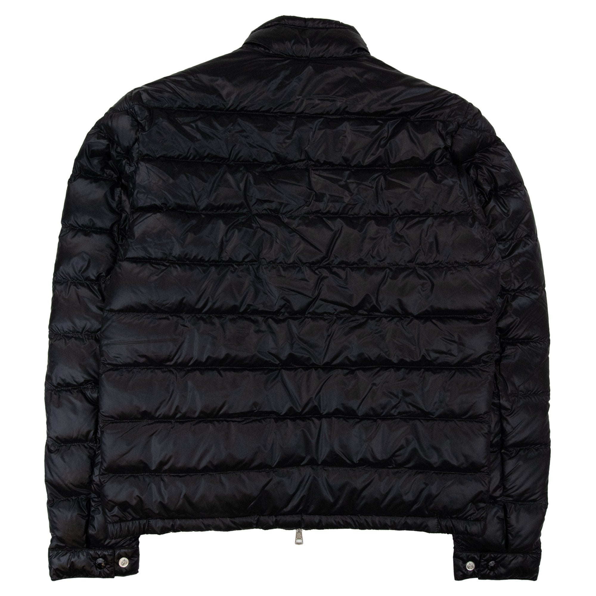 Moncler Acorus Packable Short Down Jacket Black 999