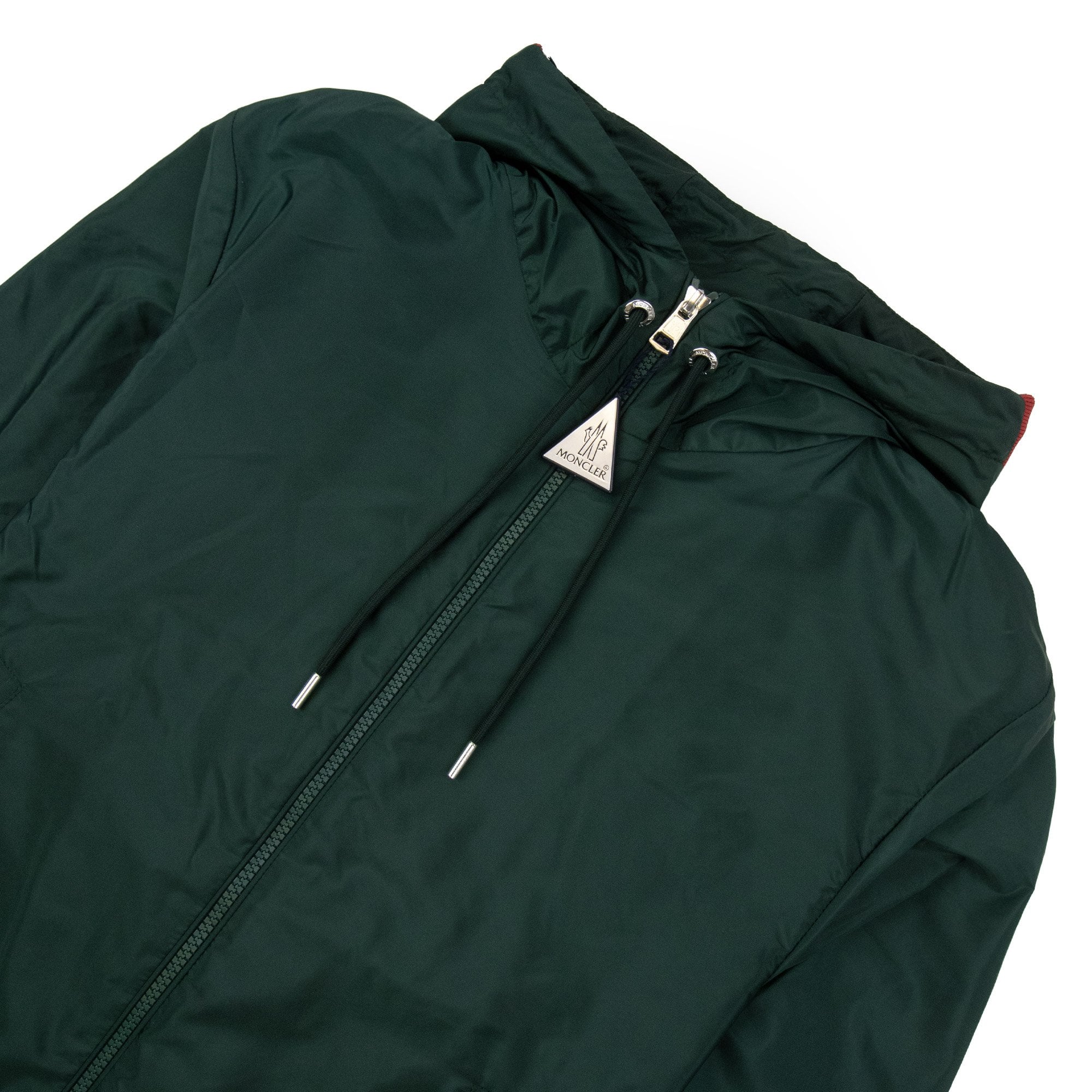 Moncler Grimpeurs Hooded Jacket Forest Green