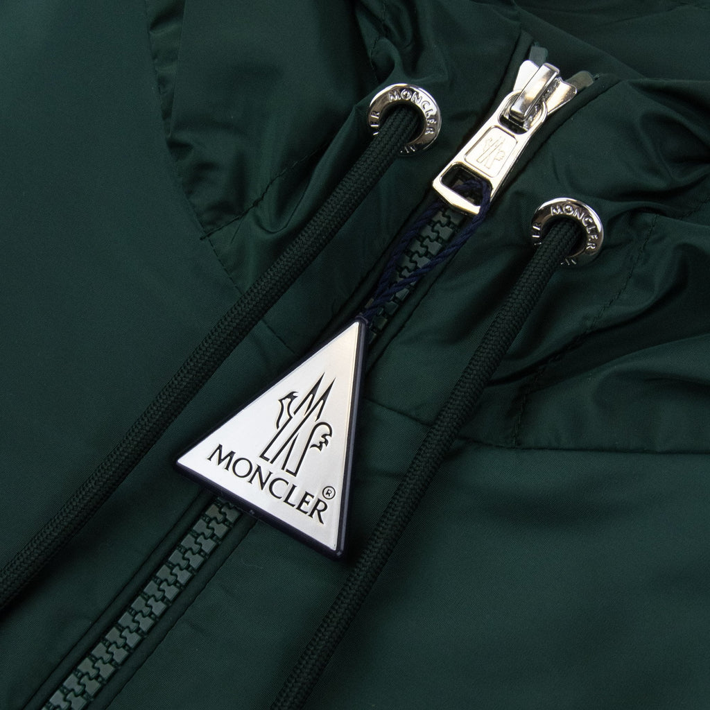 Moncler Grimpeurs Hooded Jacket Forest Green