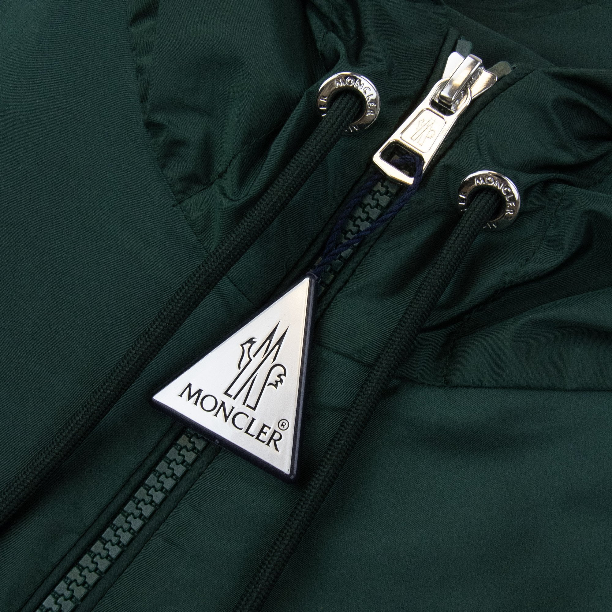 Moncler Grimpeurs Hooded Jacket Forest Green