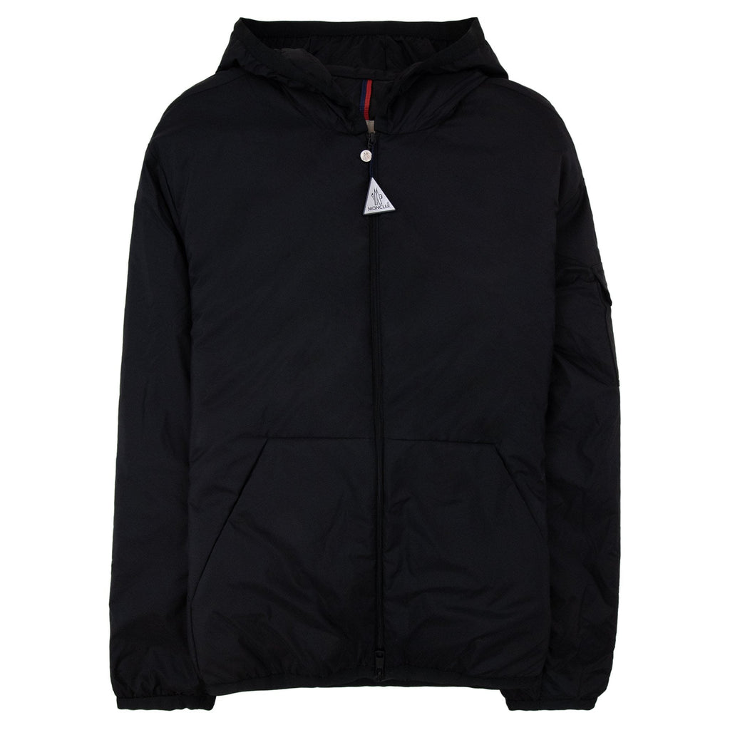 Moncler Monteynard Hooded Short Down Jacket Black 999
