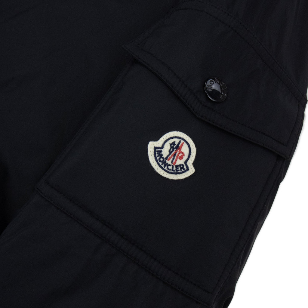 Moncler Monteynard Hooded Short Down Jacket Black 999