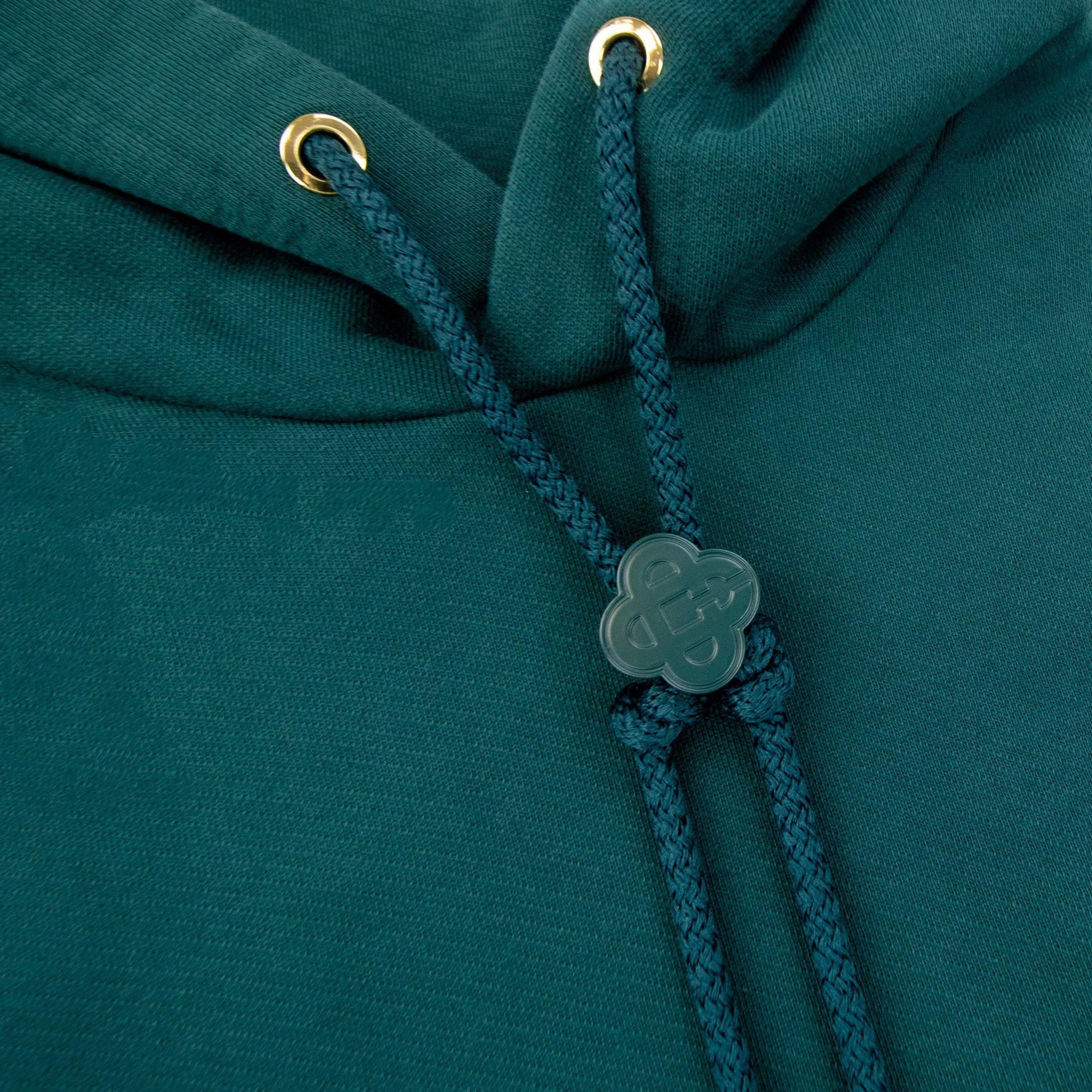 Casablanca Diamond Logo Patch Hoodie Green 01