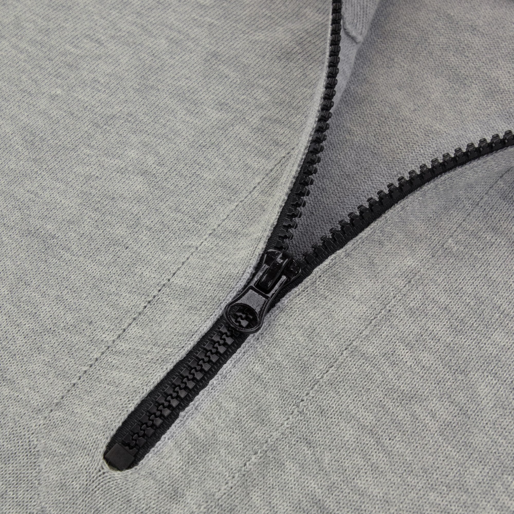 Stone Island 5100063 Soft Organic Cotton Half Zip Sweater Light Grey V0m61