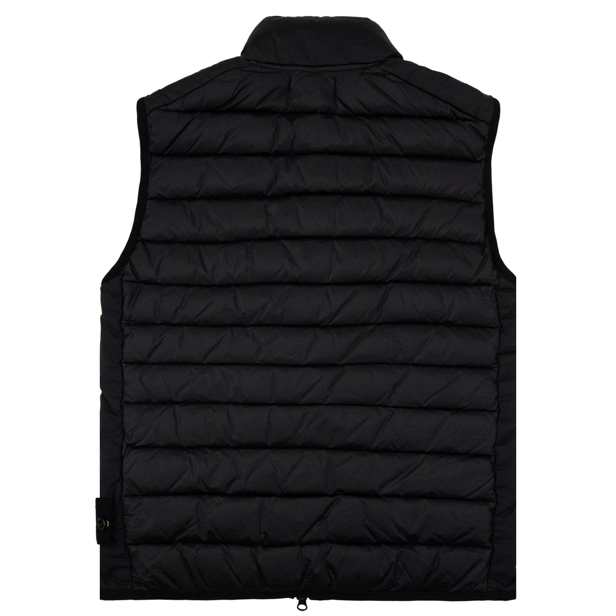Stone Island G100007 Loom Woven Chambers Gilet Black V0029