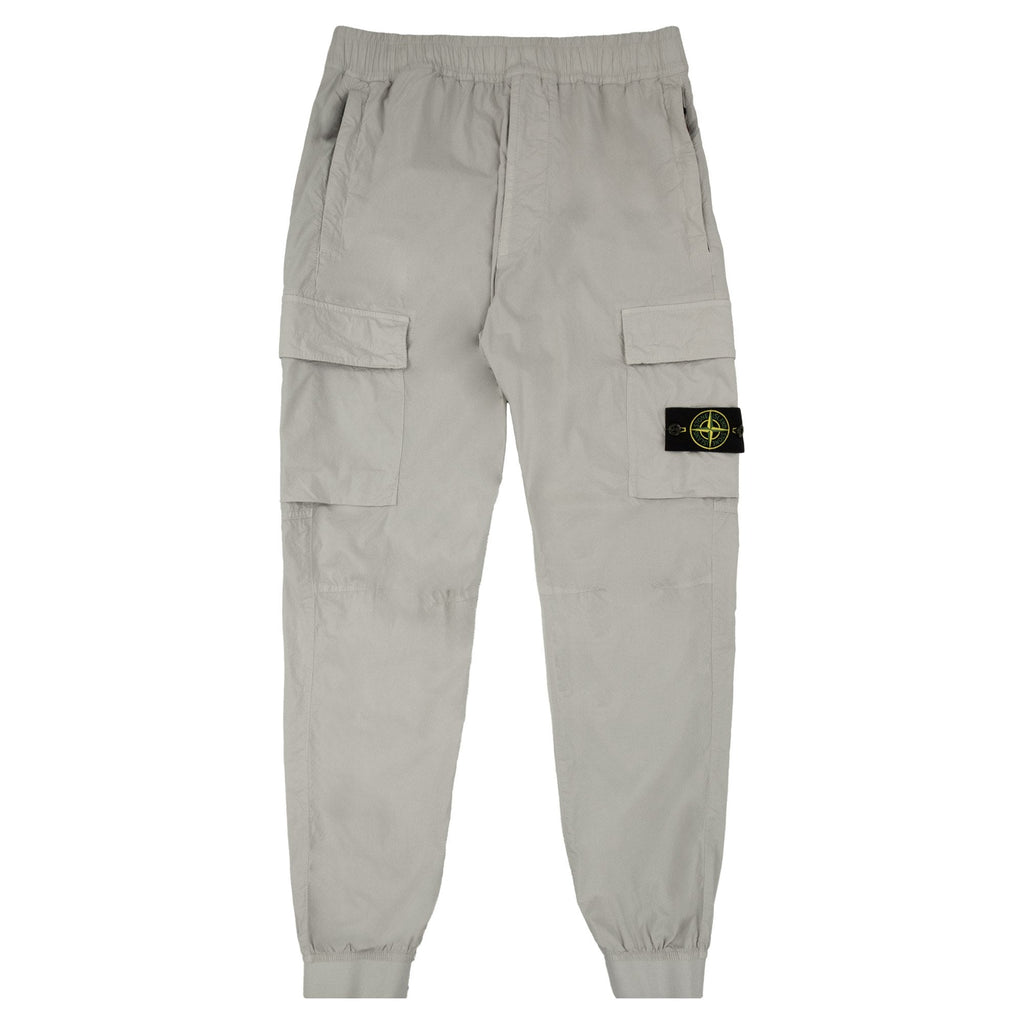 Stone Island 31303 Stretch Cotton Cargo Tela Paracadute Grey V0061