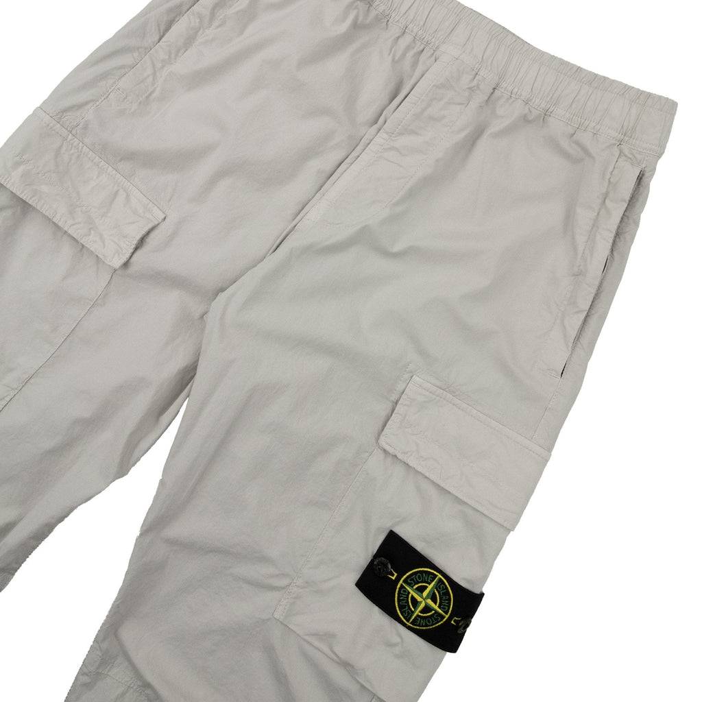 Stone Island 31303 Stretch Cotton Cargo Tela Paracadute Grey V0061