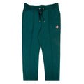 Casablanca Diamond Logo Patch Open Hem Joggers Green 01
