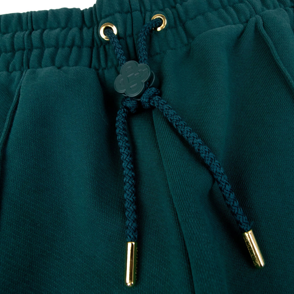 Casablanca Diamond Logo Patch Open Hem Joggers Green 01