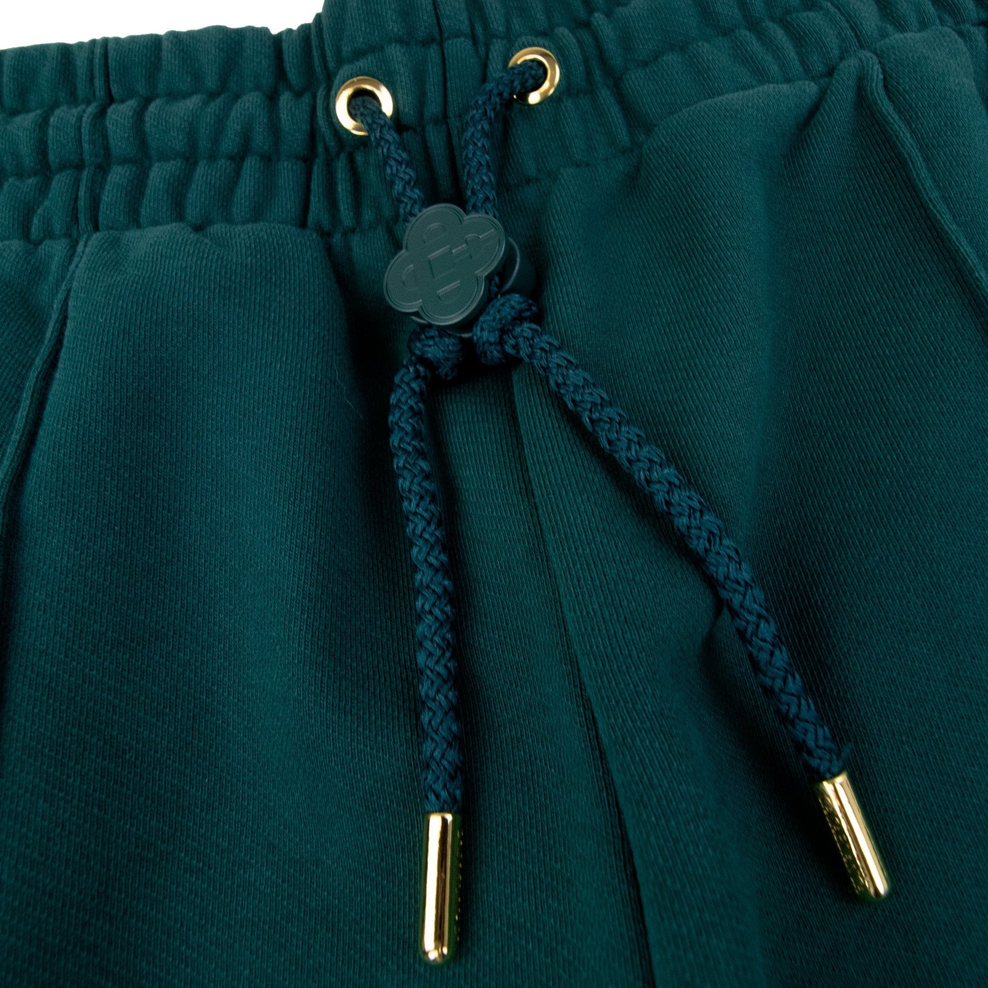 Casablanca Diamond Logo Patch Open Hem Joggers Green 01