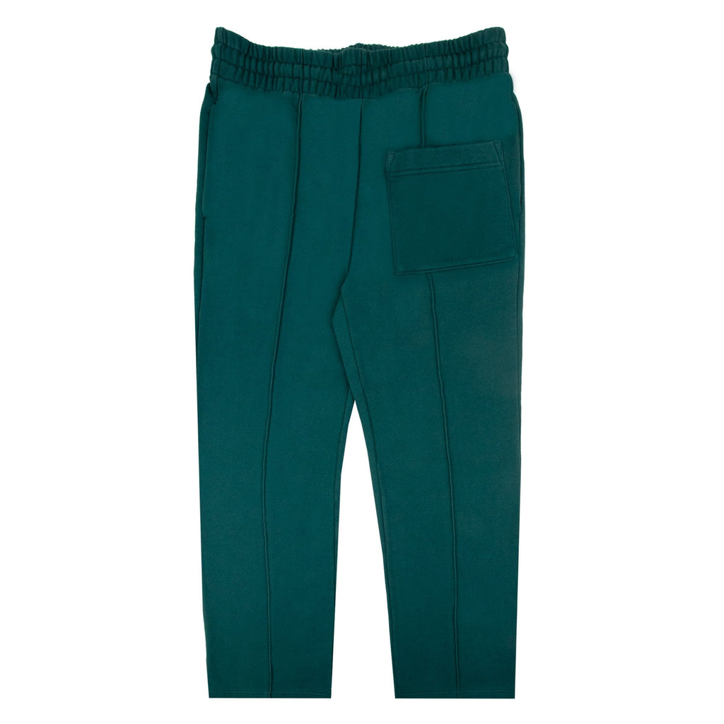 Casablanca Diamond Logo Patch Open Hem Joggers Green 01