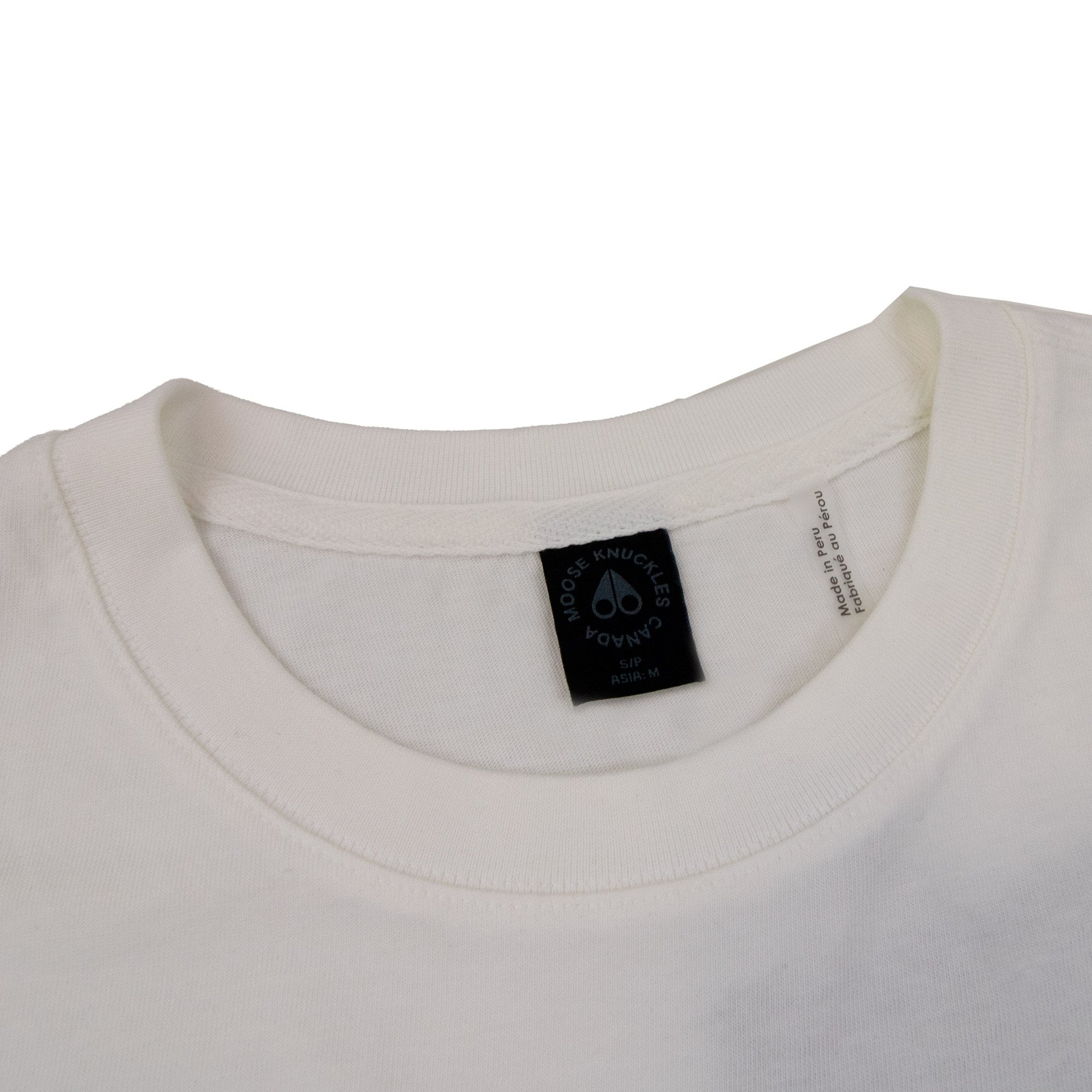 Moose Knuckles Augustine Tee White