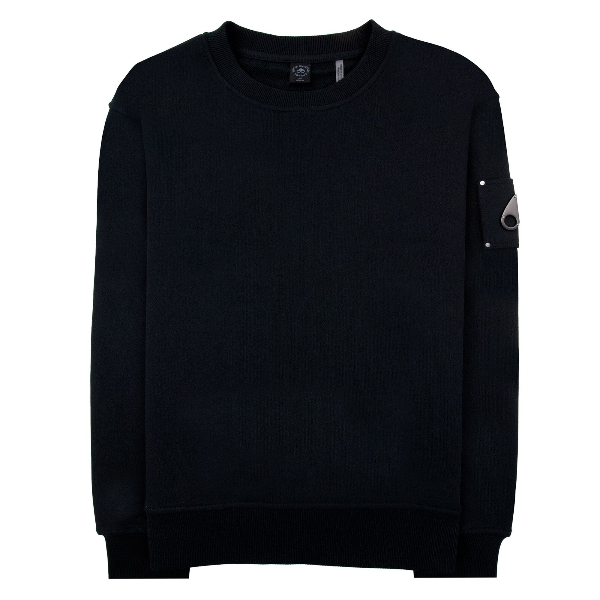 Moose Knuckles Hartsfield Crew Sweatshirt Black