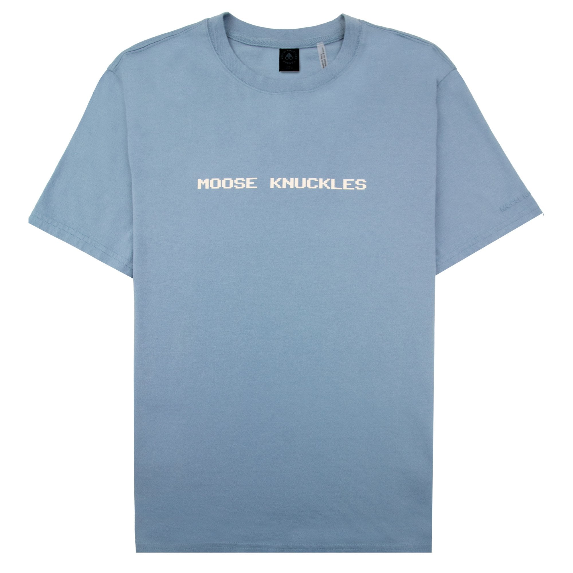 Moose Knuckles Milton Tee Sea Blue