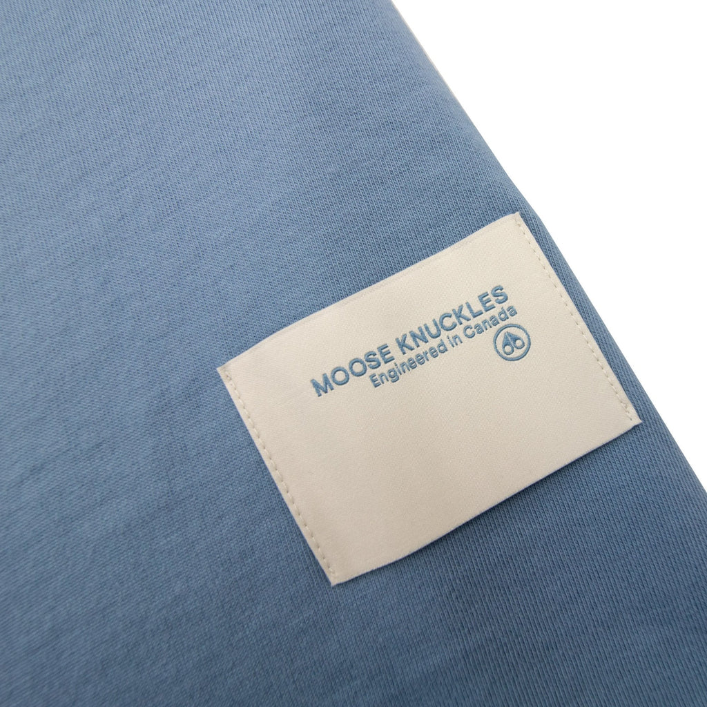 Moose Knuckles Milton Tee Sea Blue