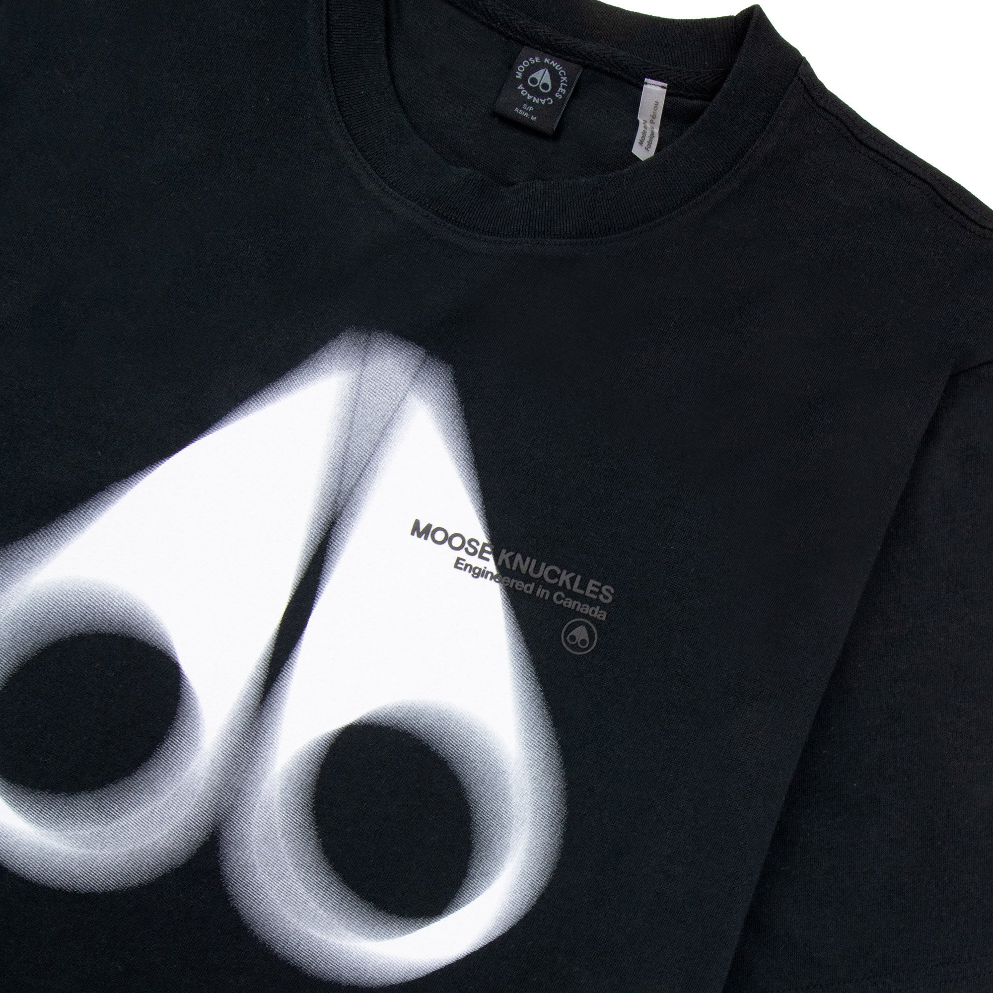 Moose Knuckles Maurice Tee Black