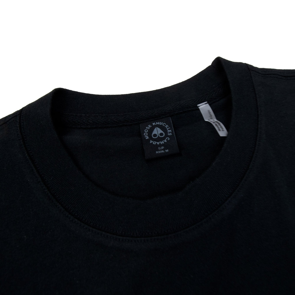 Moose Knuckles Maurice Tee Black
