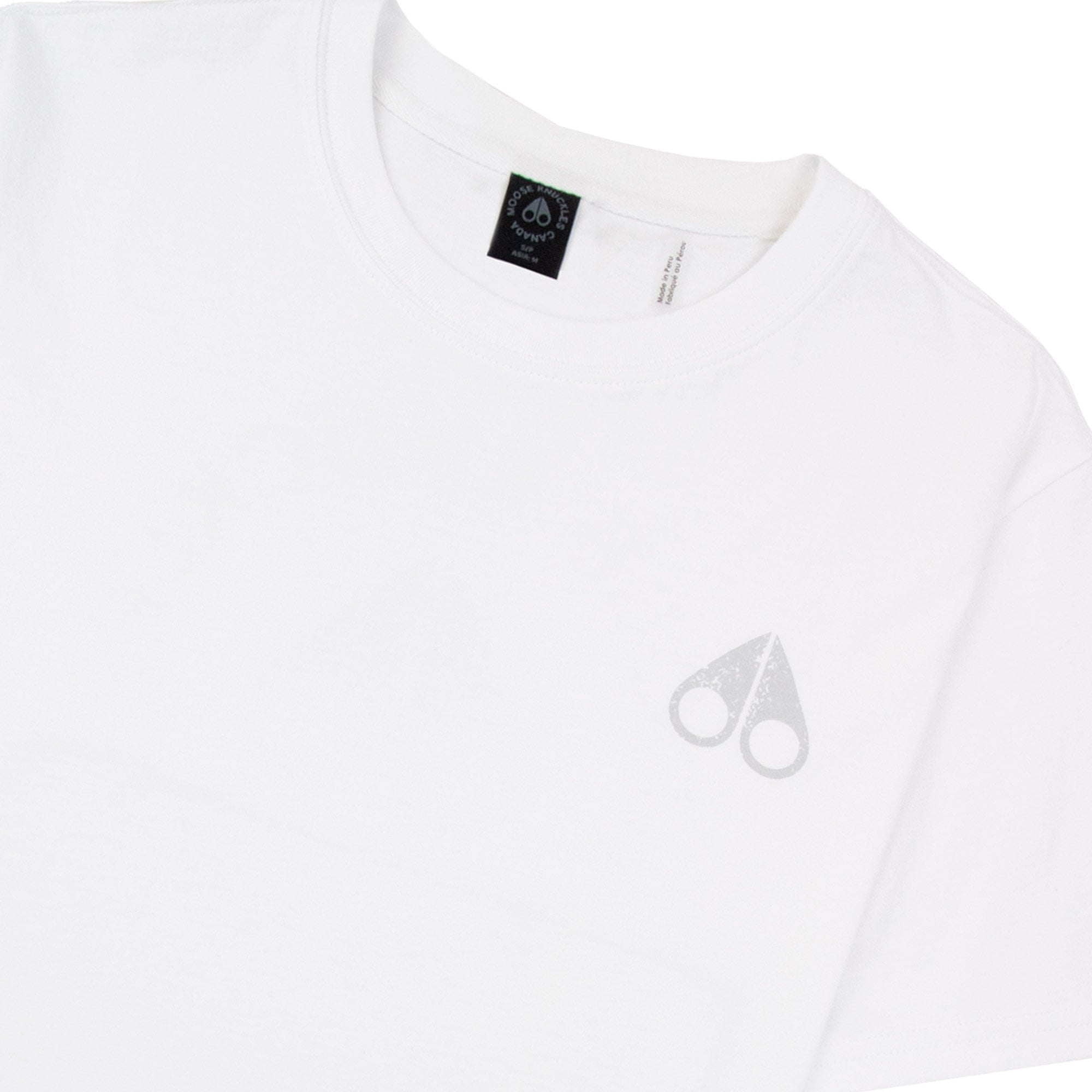 Moose Knuckles Off-island Tee White
