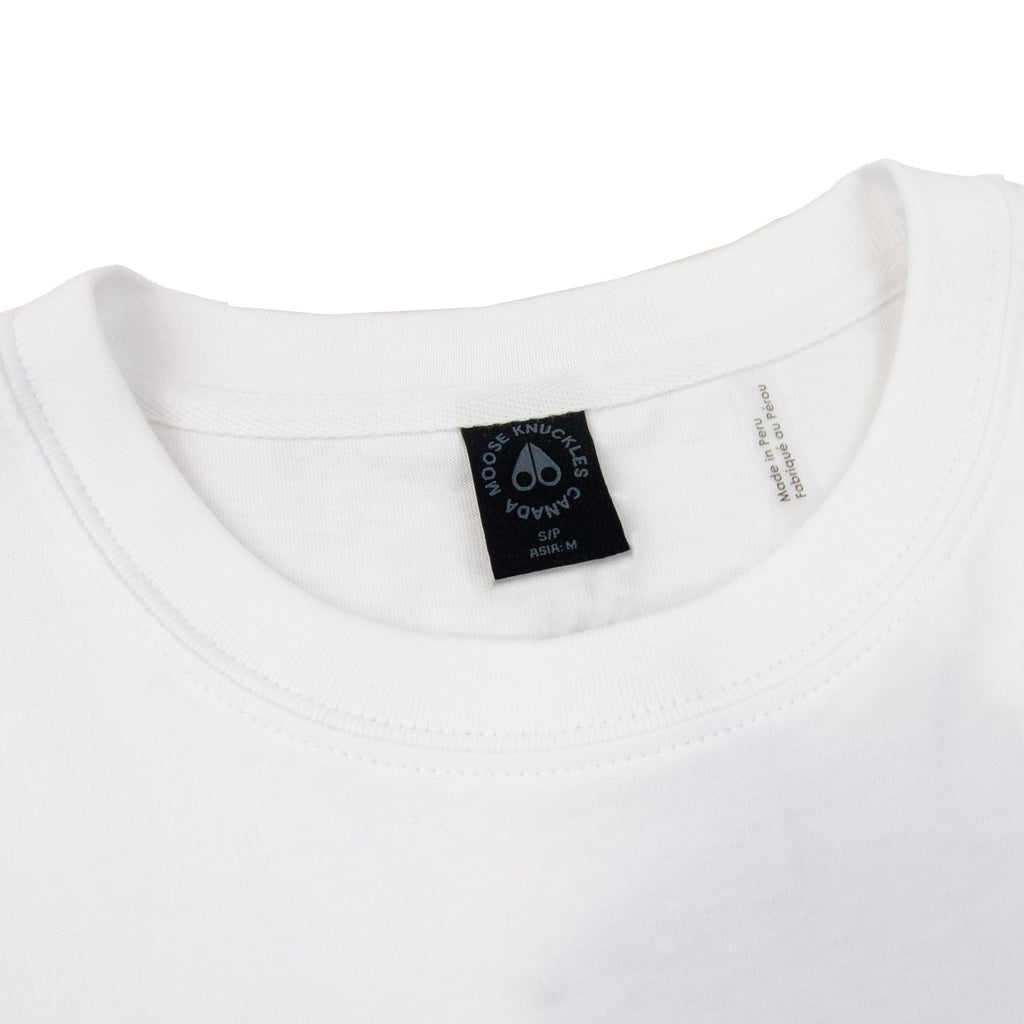 Moose Knuckles Off-island Tee White