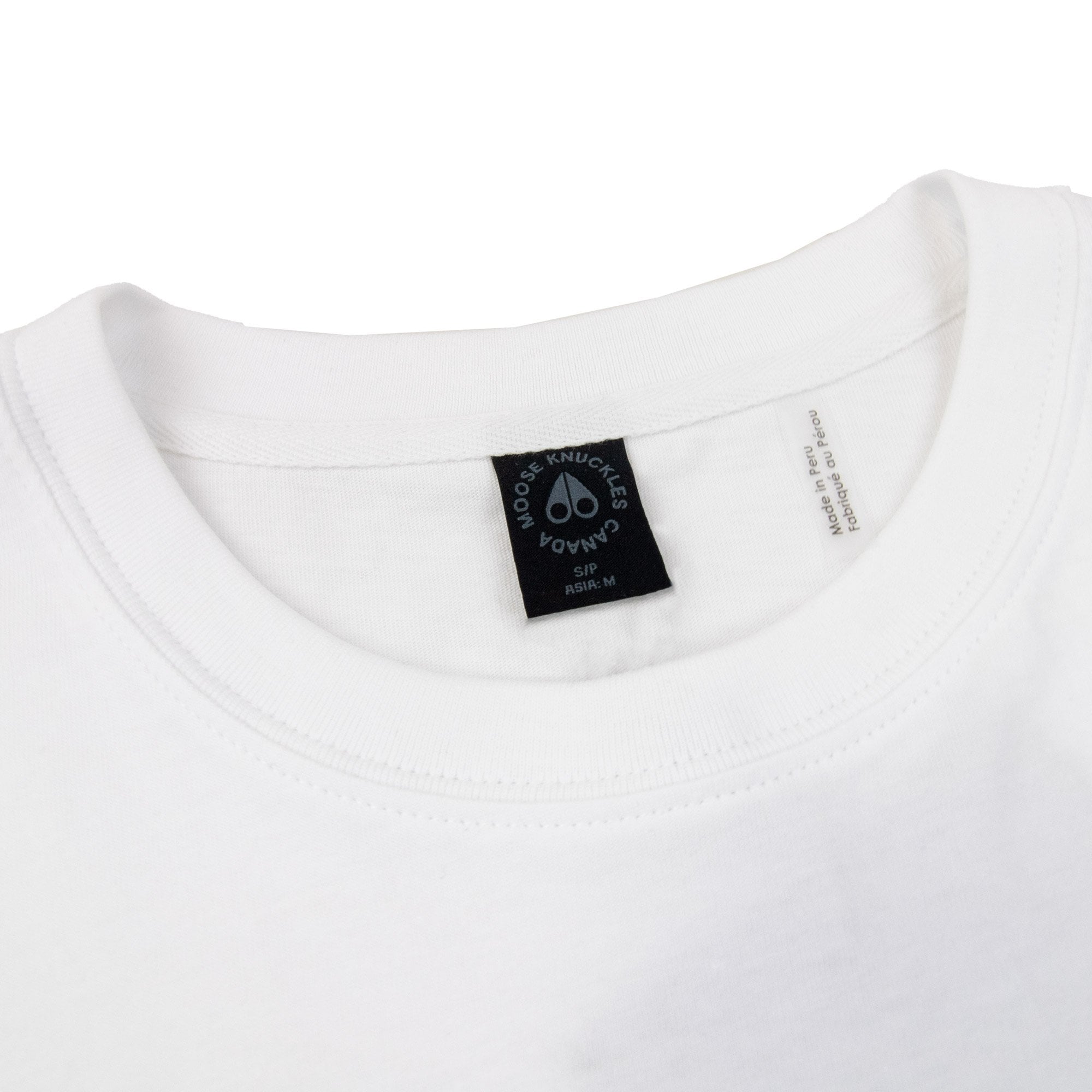 Moose Knuckles Off-island Tee White