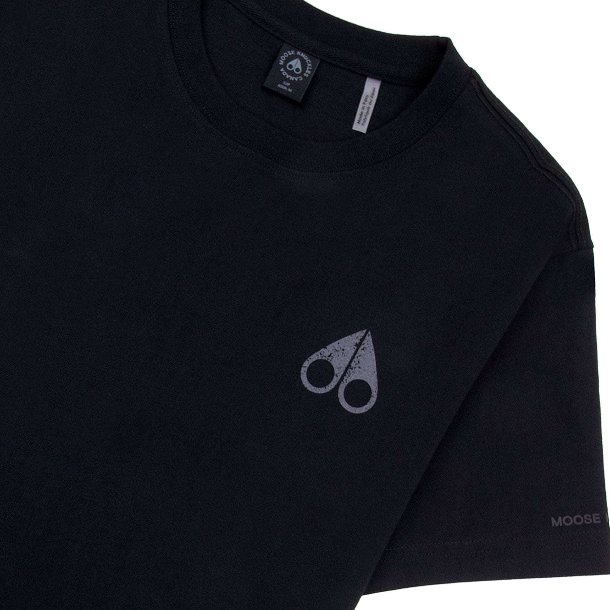 Moose Knuckles Off-island Tee Black