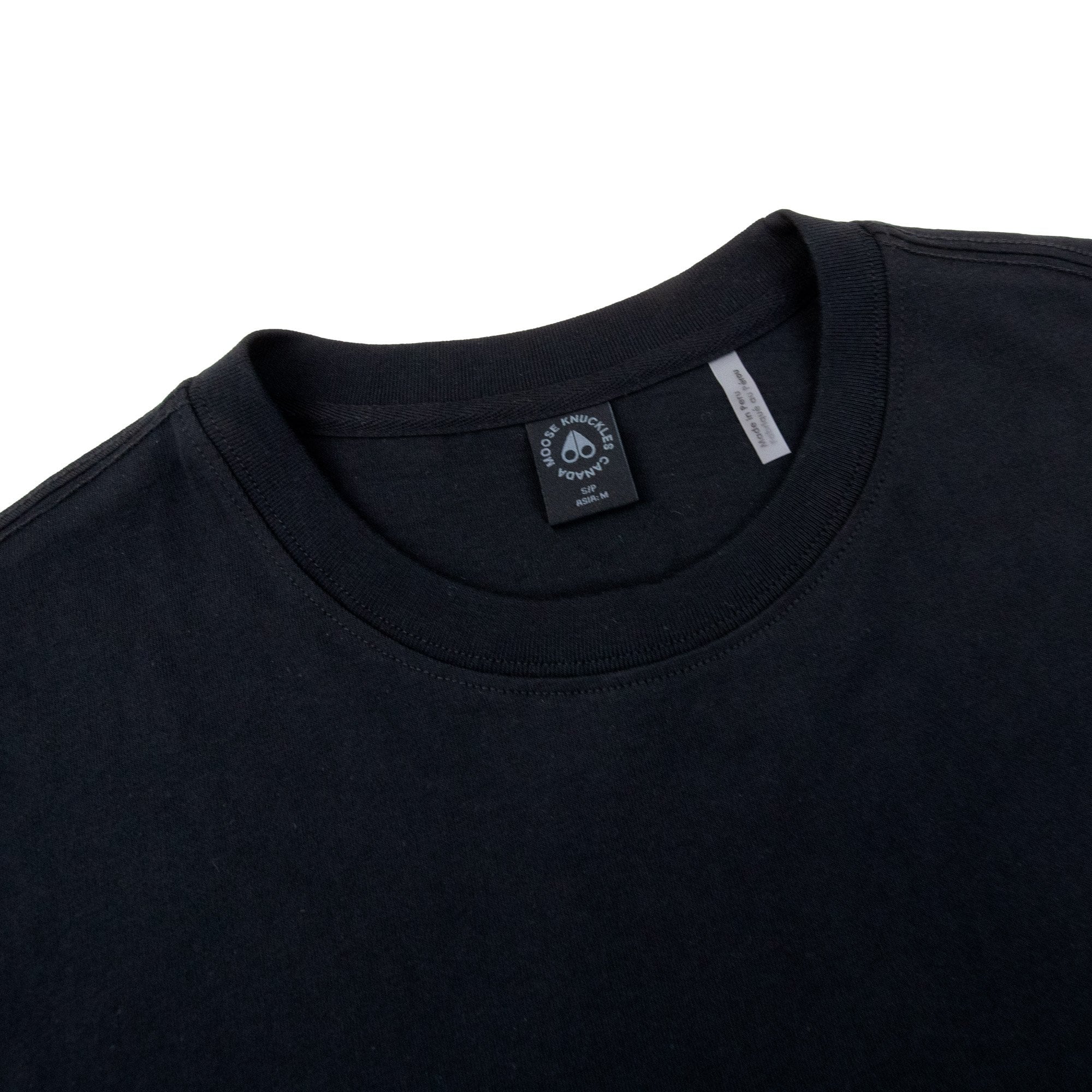 Moose Knuckles Off-island Tee Black