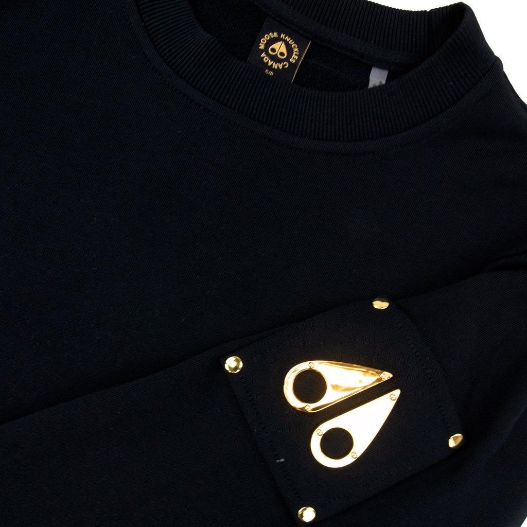 Moose Knuckles Gold Series Snyder Sweatshirt Black