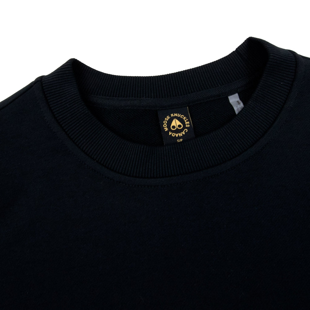 Moose Knuckles Gold Series Snyder Sweatshirt Black