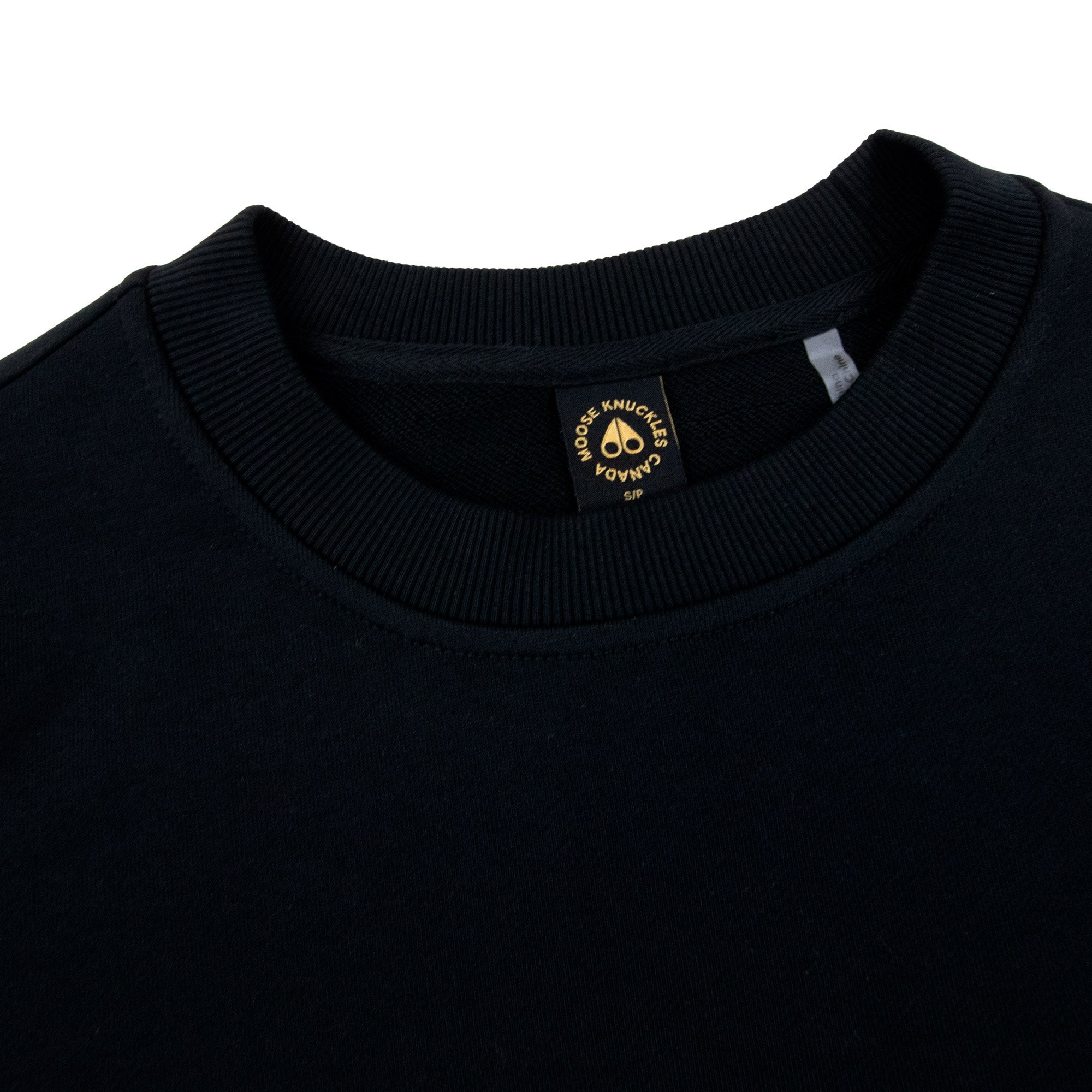 Moose Knuckles Gold Series Snyder Sweatshirt Black