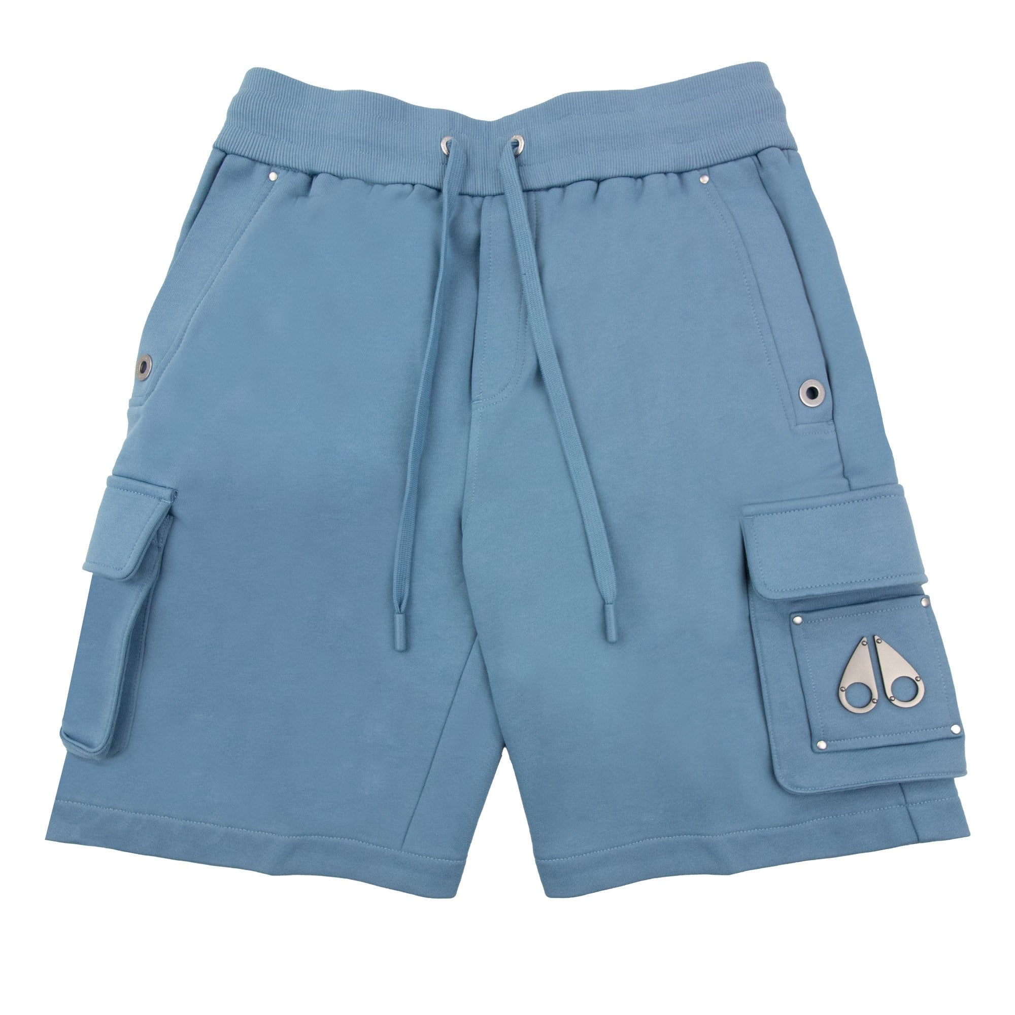 Moose Knuckles Hartsfield Cargo Shorts Sea Blue