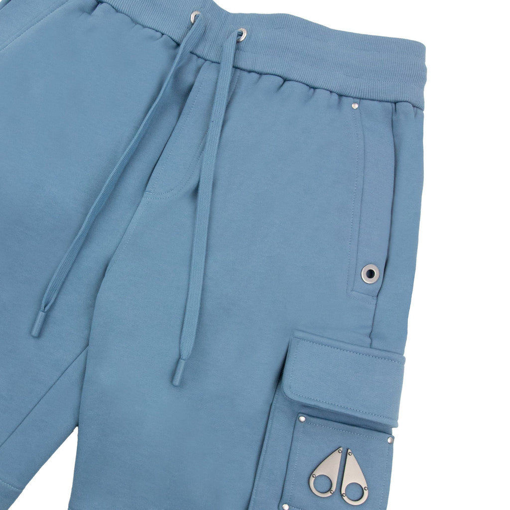 Moose Knuckles Hartsfield Cargo Shorts Sea Blue