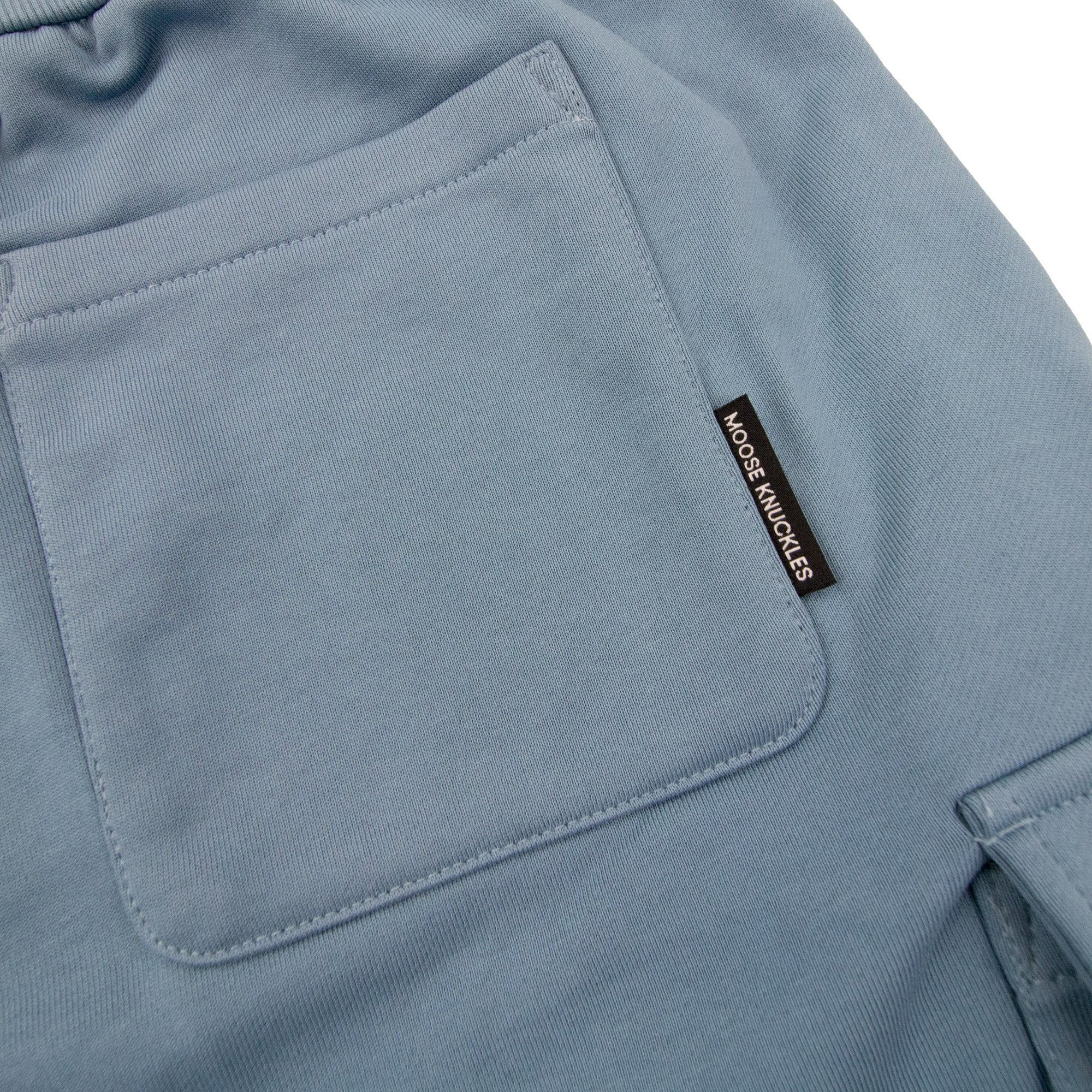 Moose Knuckles Hartsfield Cargo Shorts Sea Blue