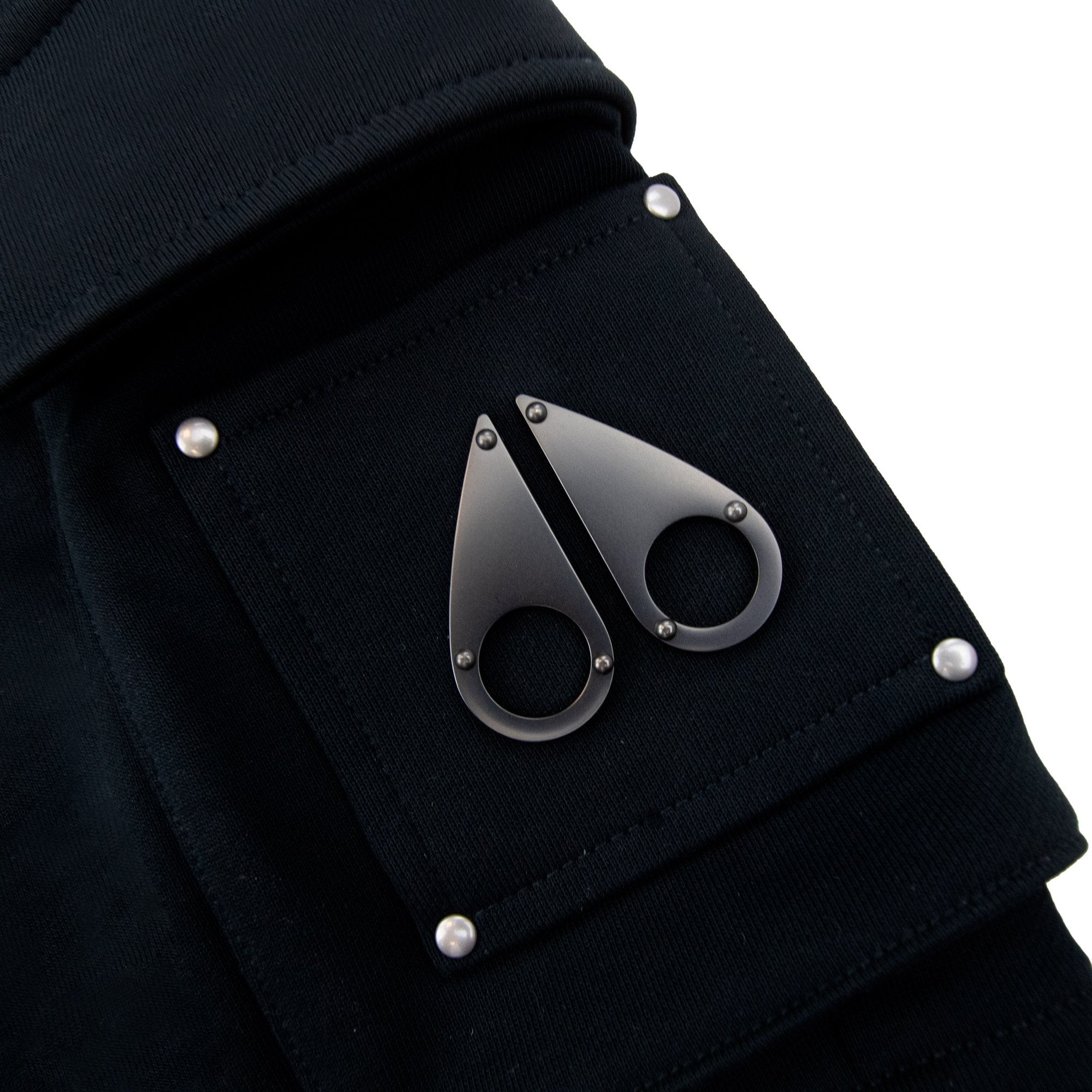 Moose Knuckles Hartsfield Cargo Shorts Black