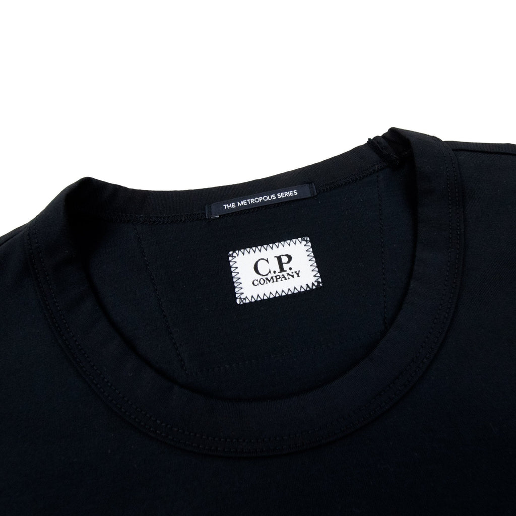 Cp Company Metropolis Series Urban Tech T-shirt Black 999