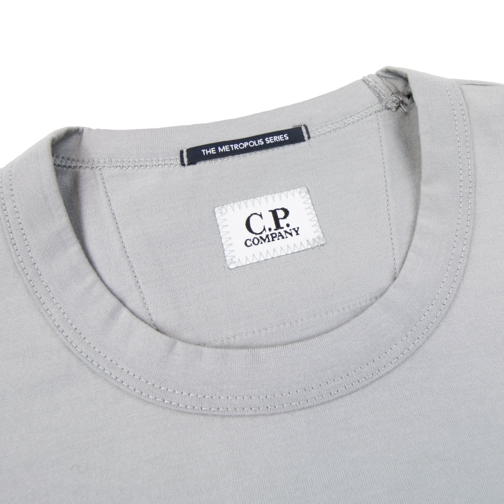 Cp Company Metropolis Series Mercerized Logo T-shirt Gauze White 906