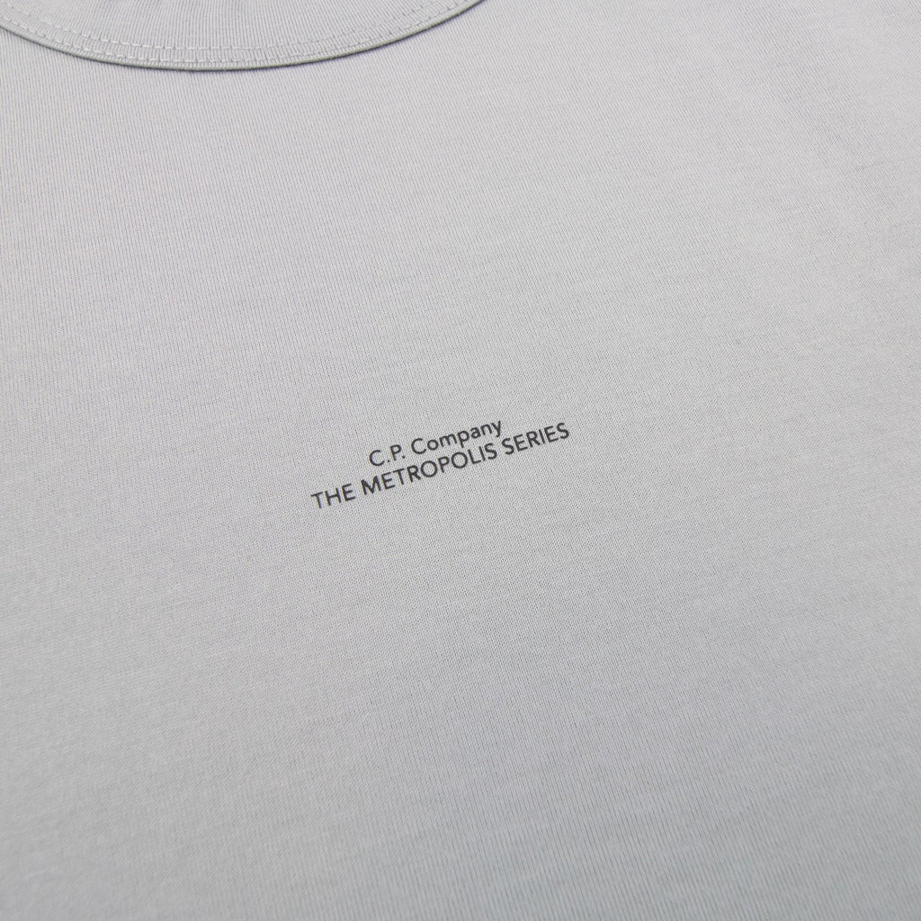 Cp Company Metropolis Series Mercerized Logo T-shirt Gauze White 906