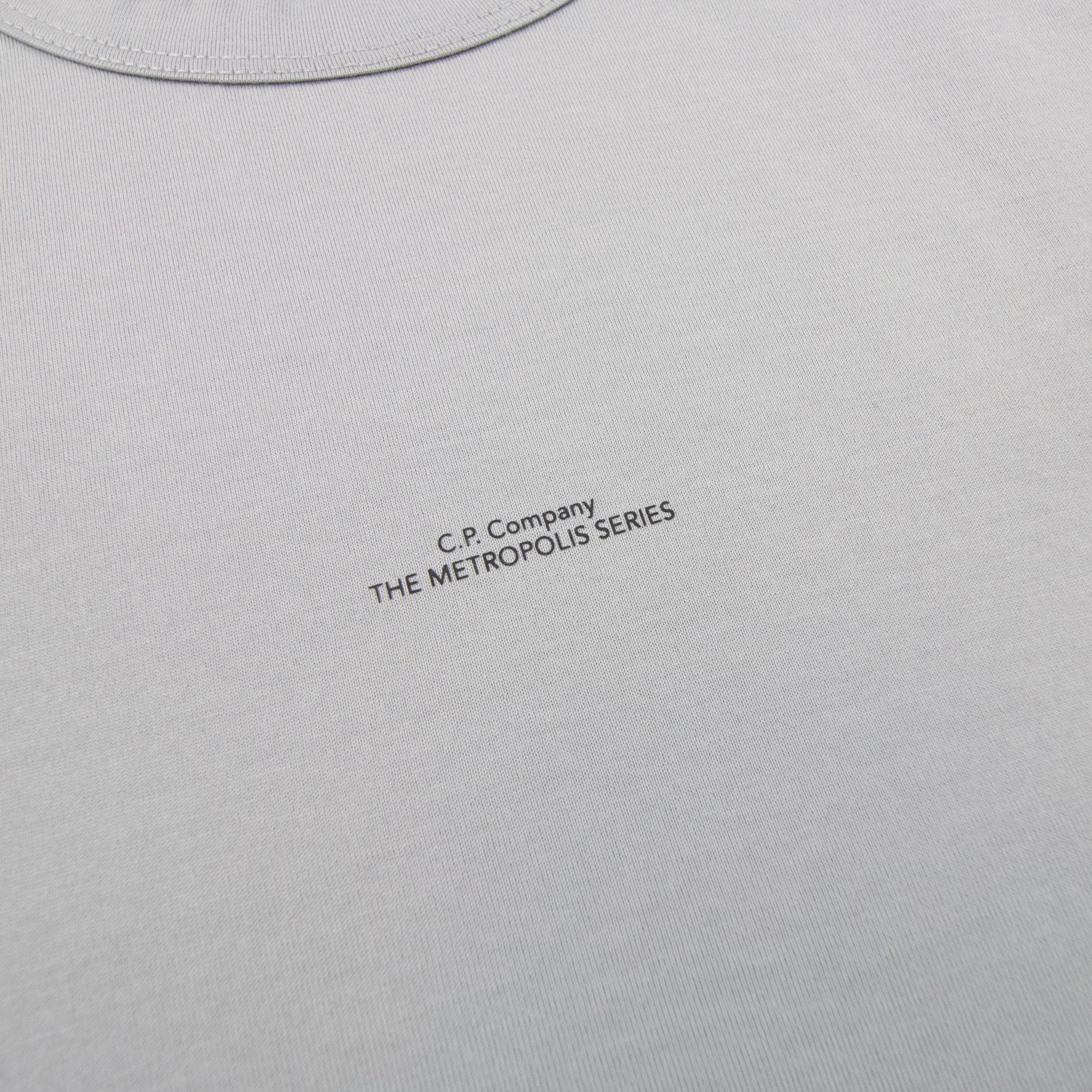 Cp Company Metropolis Series Mercerized Logo T-shirt Gauze White 906