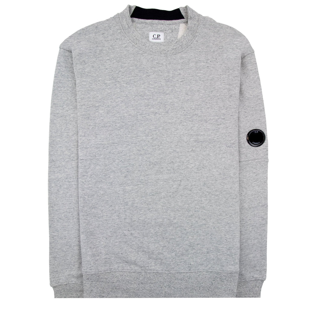 Cp Company Diagonal Lens Crew Sweatshirt Grey M94