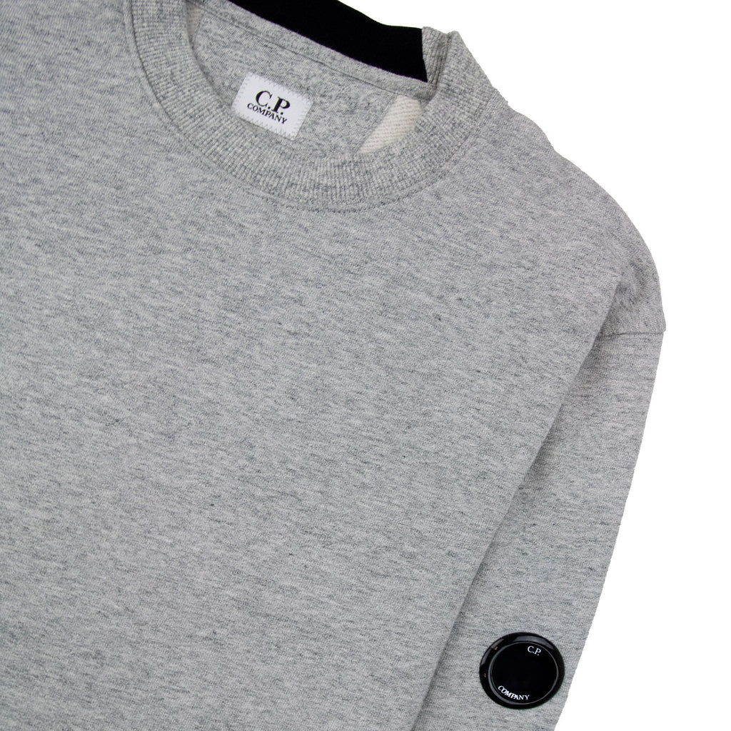 Cp Company Diagonal Lens Crew Sweatshirt Grey M94