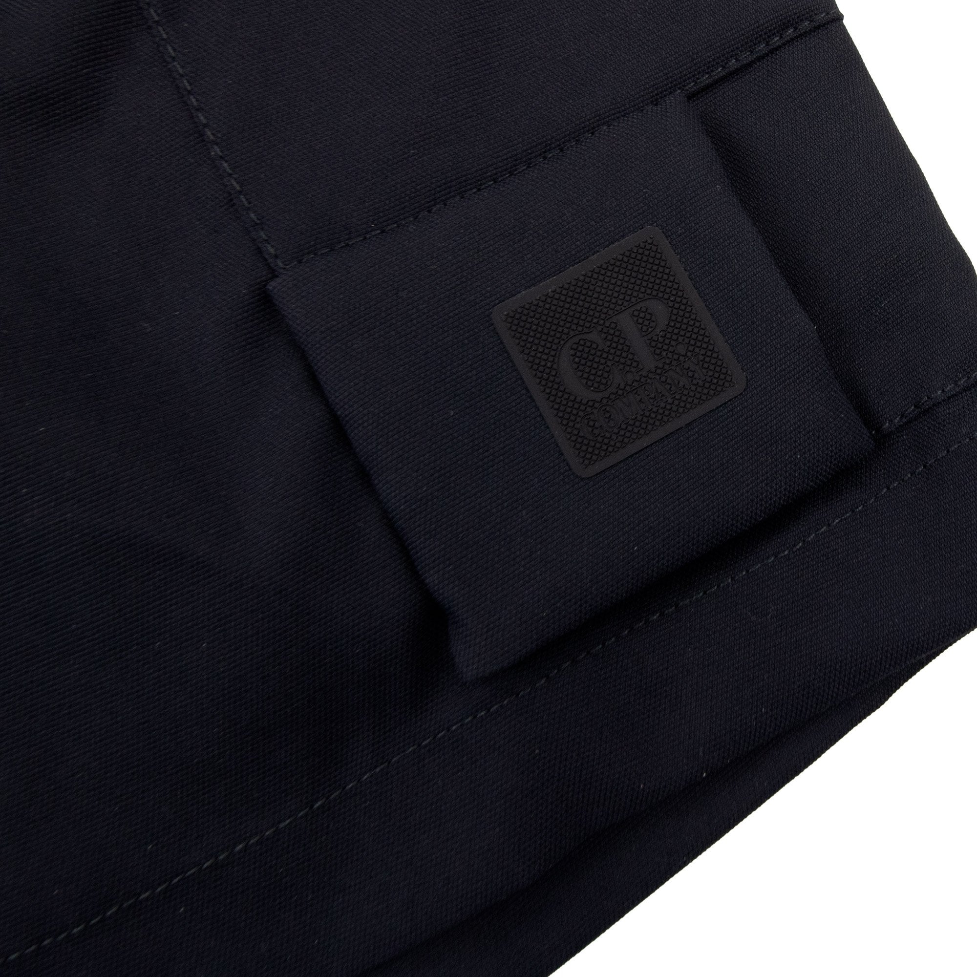Cp Company Technical Panama Cargo Shorts Black 999